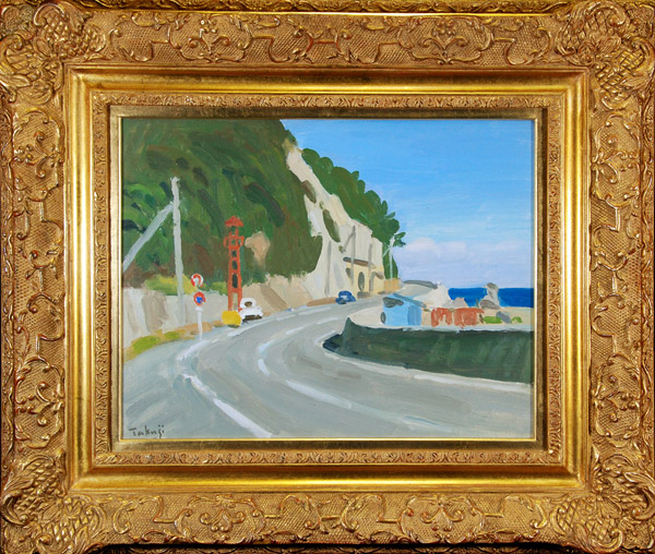 中村琢二 「南伊豆風景」 油彩6号｜【Arts Ship】のむら画廊