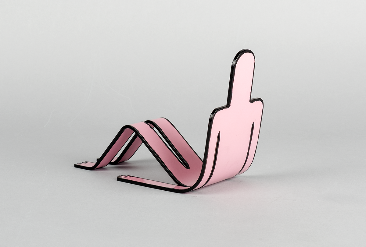 Jean Jullien 'Bill The Book End Napper' - Artwort