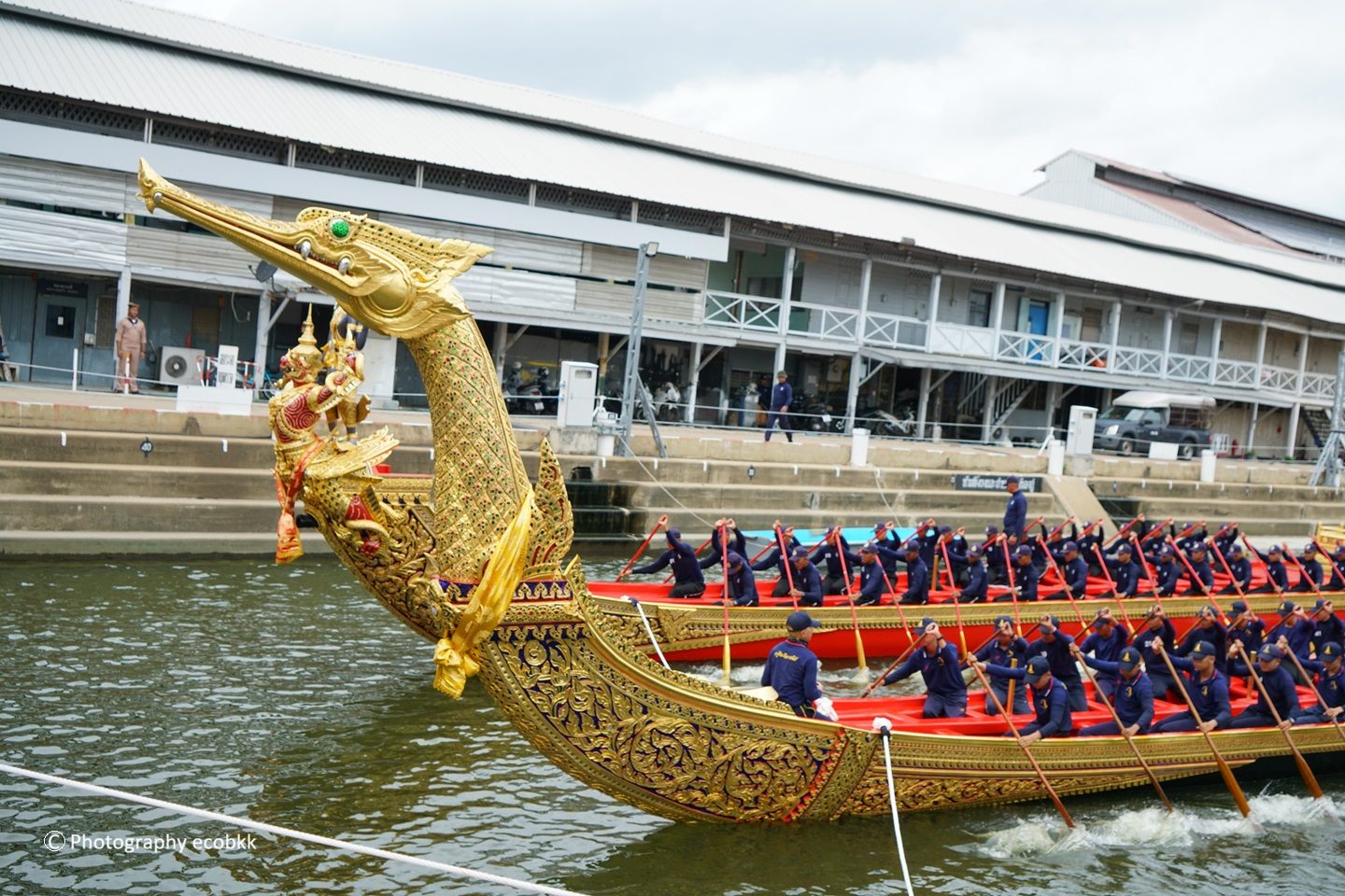 タイ王室御座船パレード(ロイヤルバージ)予行練習の様子と今後の予定