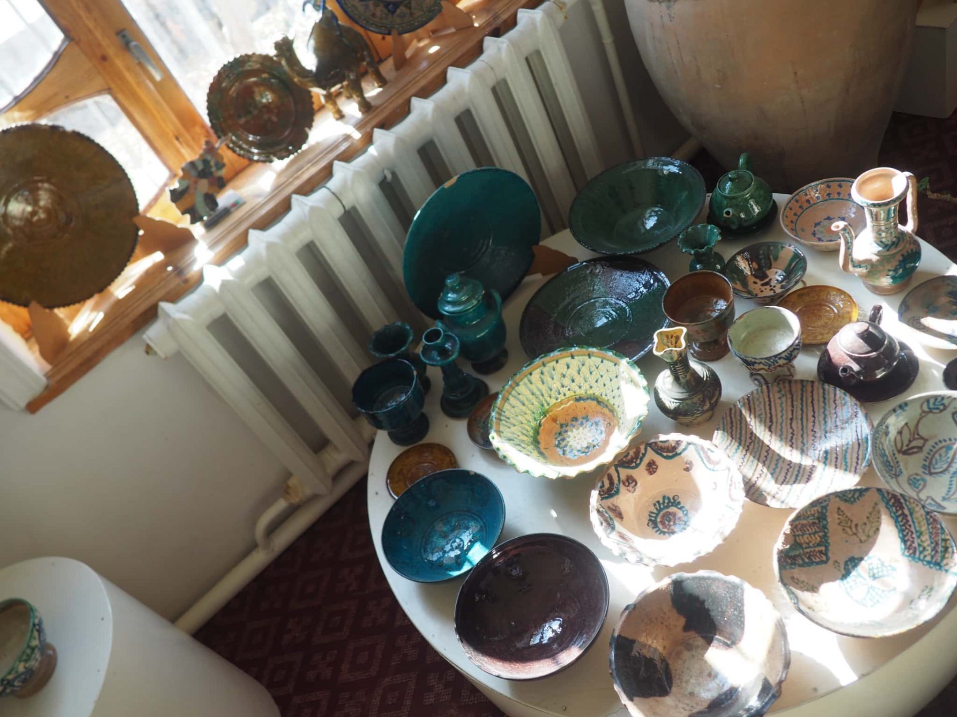 110. ブハラ近郊の陶芸の里ギジュドゥヴァン 陶器博物館とクラフト工房