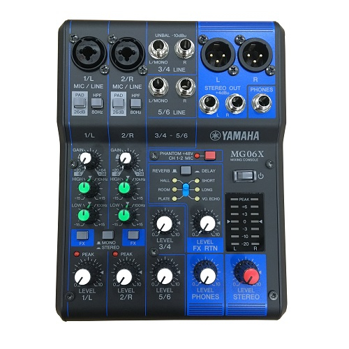 YAMAHA MG06X｜アークベル株式会社