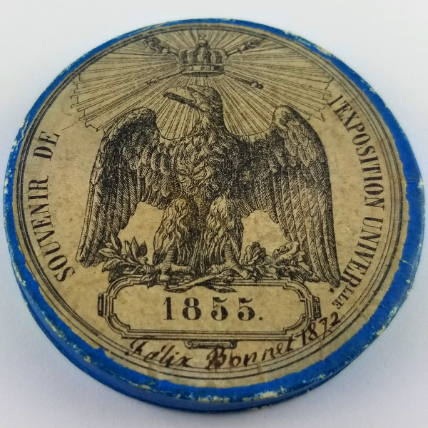 フランス パリ万国博覧会 1855年 銀メッキ錫メダル PCGS SP65 | ARK