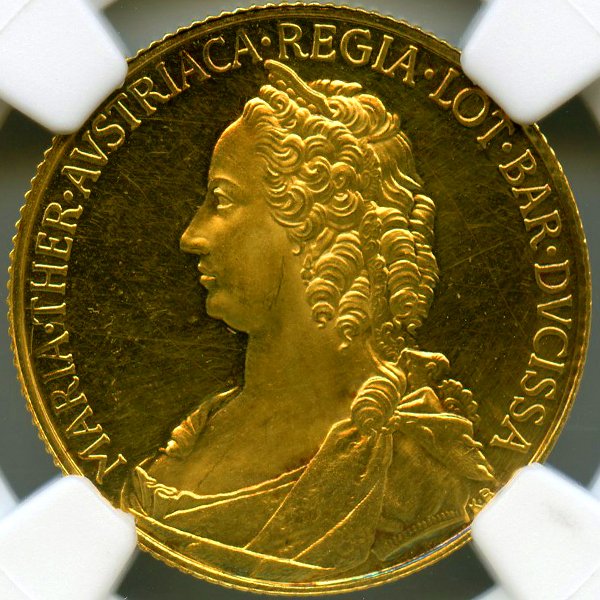 オーストリア マリア・テレジア ND 金メダル NGC PROOF DETAILS | ARK