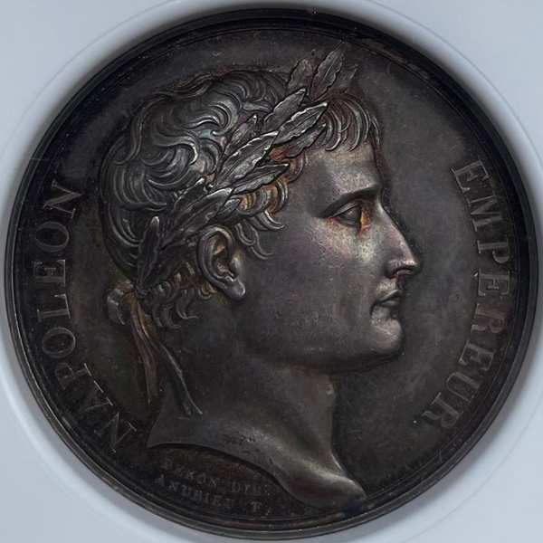 フランス ナポレオン1世戴冠記念 (1804年) 銀メダル NGC MS64 | ARK