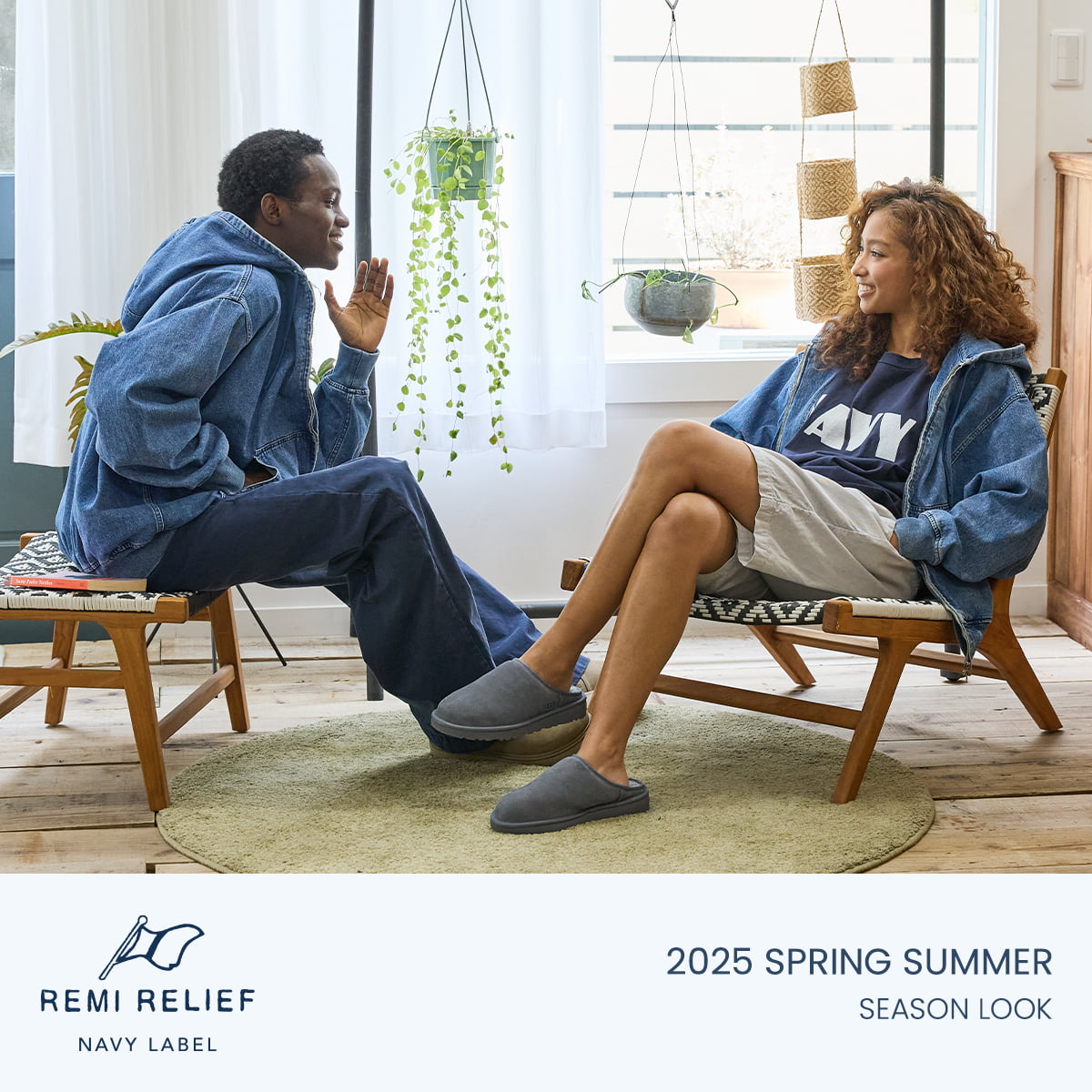 REMI RELIEF NAVY LABEL - 2025 SPRING SUMMER COLLECTION - SEASON