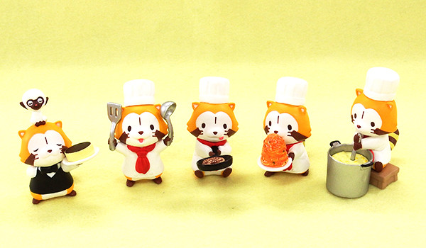 ミニフィギュア「あらいぐまラスカル ちょこともレストラン