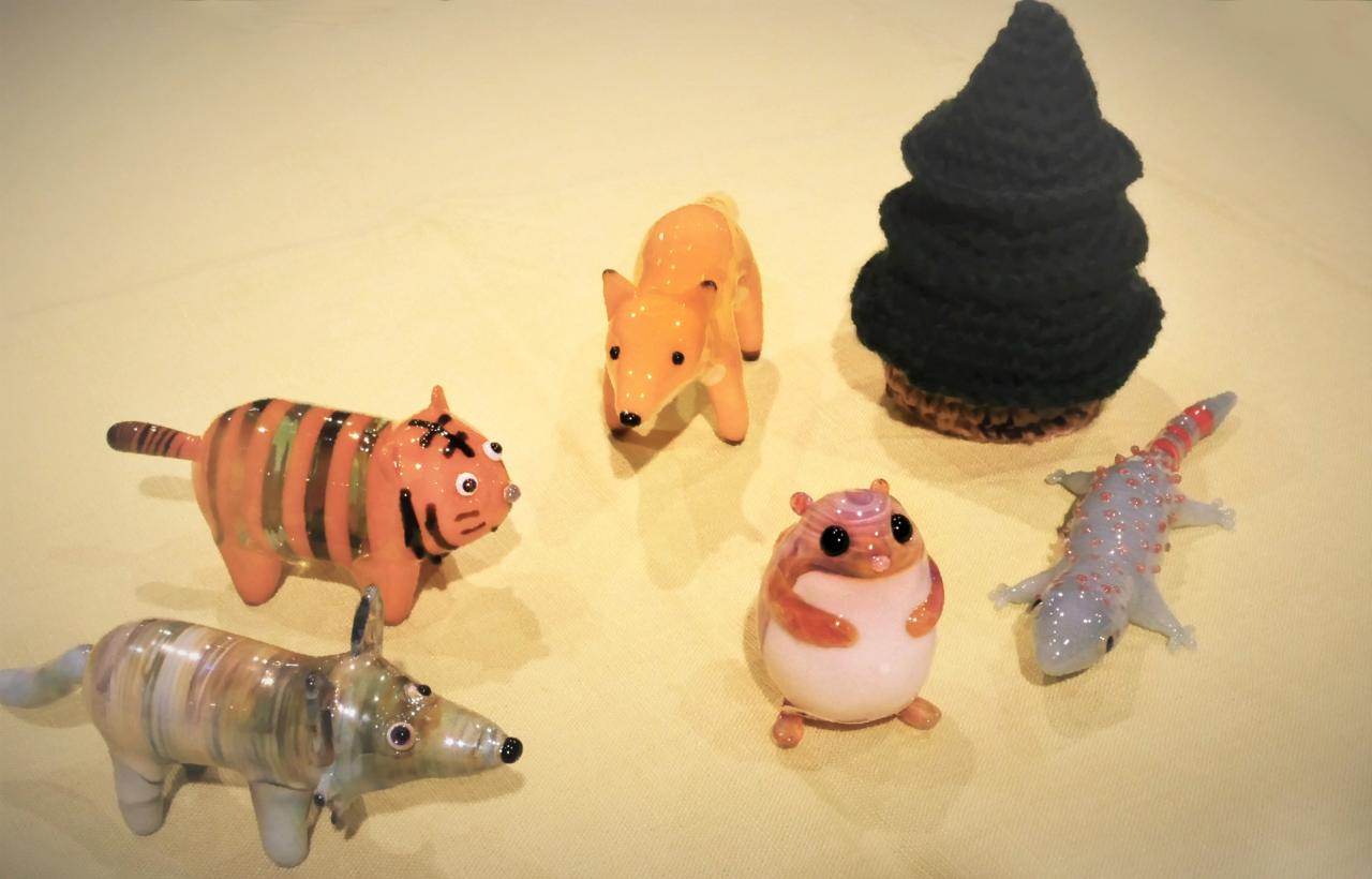 野村洋子さんから作品が届きました！ | 秋田市新屋ガラス工房