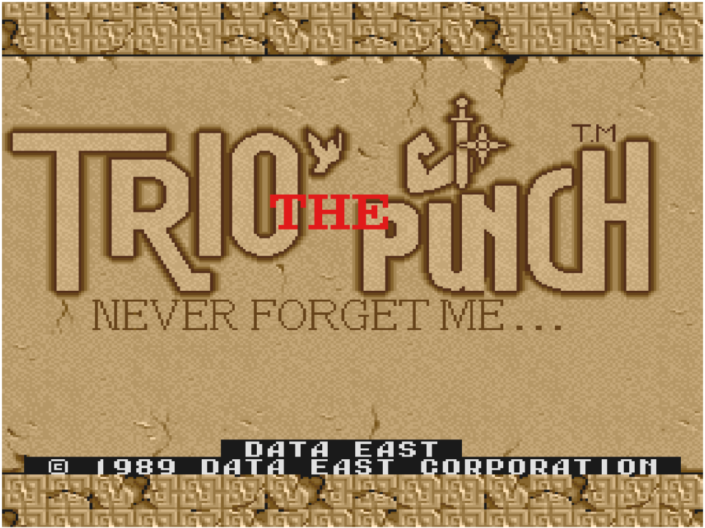 アーケードアーカイブス トリオ・ザ・パンチ | アーケードアーカイブス