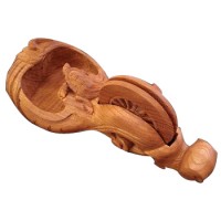 上鶴亀 手彫墨壷 210mm 受注生産品 - 大工道具・金物の専門通販アルデ