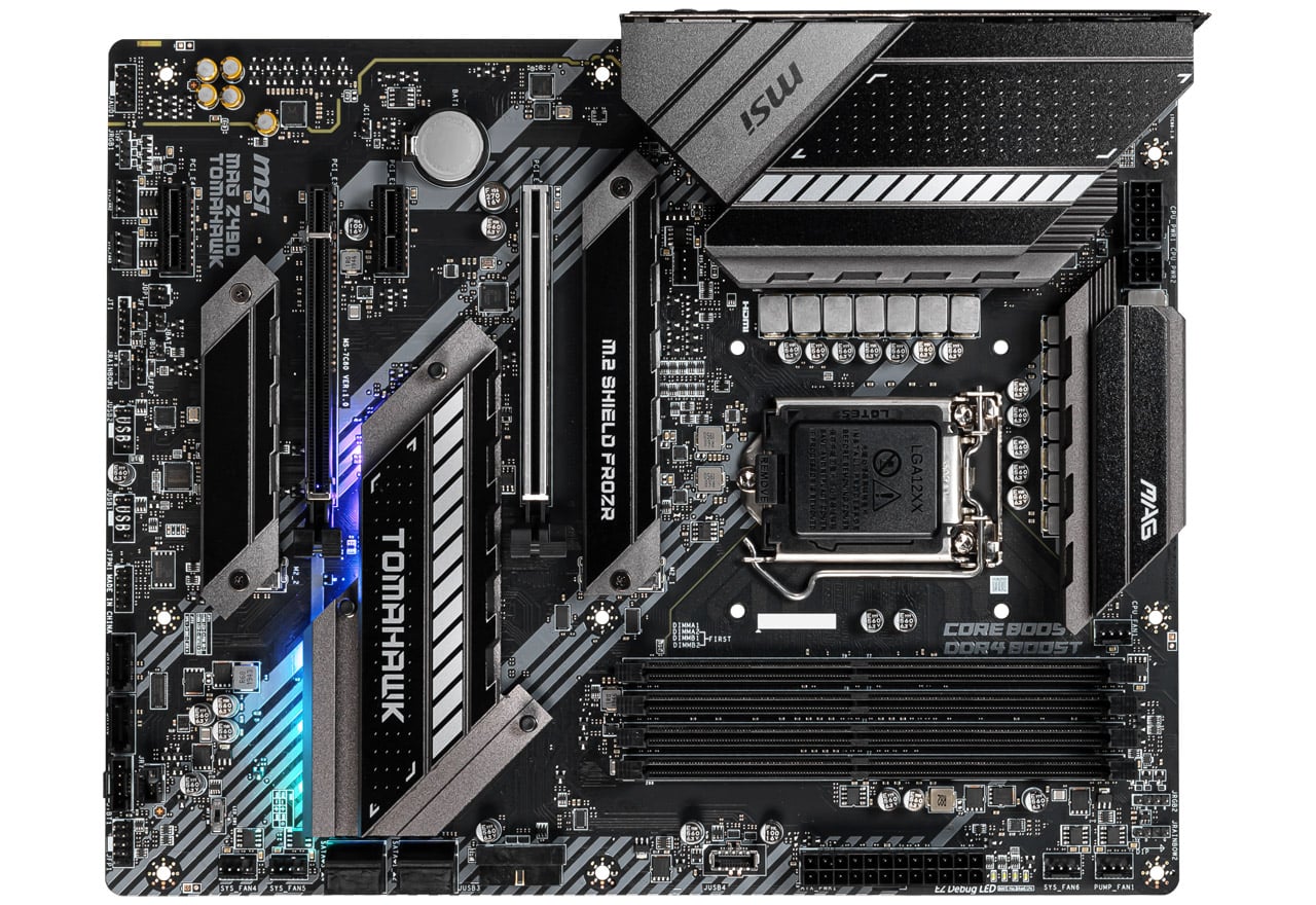 MAG Z490 TOMAHAWK | MSI マザーボード Intel Z490チップセット | 株式