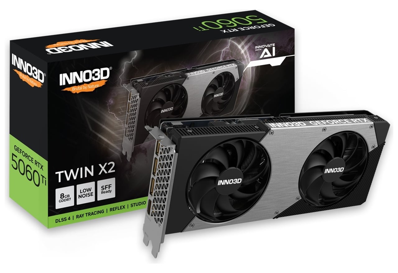 INNO3D GeForce RTX 5060 Ti 8GB TWIN X2 | ELSA GeForceシリーズ