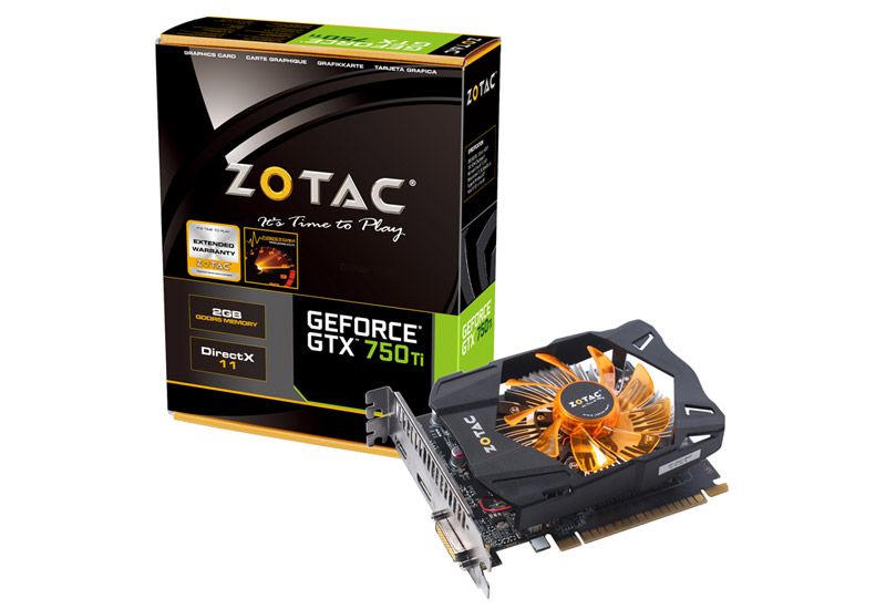 ZOTAC GeForce GTX 750 Ti 2GB CH | ZOTAC NVIDIA グラフィックボード
