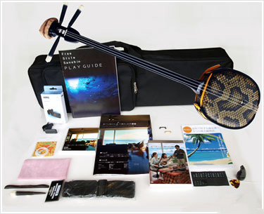 初心者安心NO1沖縄三線20点セット｜沖縄の三線専門店【ASOVIVA】