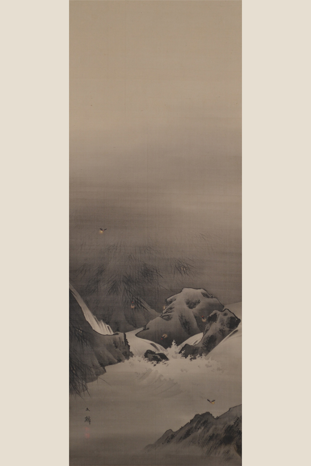 作品紹介 | 塩川文麟 蛍図