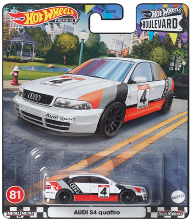 2023 HW BOULEVARD 【アウディ S4 クアトロ】WHITE/RR - attictoyz