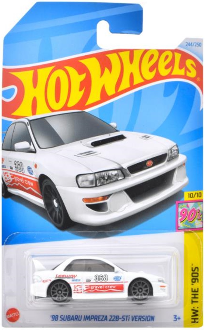 98 スバル インプレッサ 22B-STi バージョン (国内流通版/裏面日本語