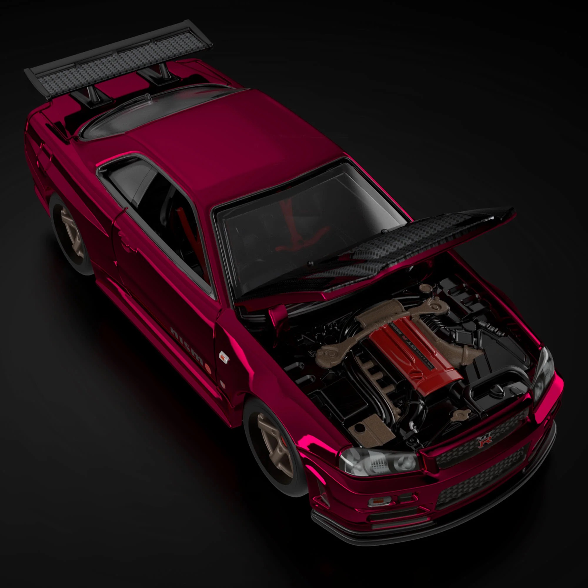 2024 RLC sELECTIONs 【NISSAN SKYLINE GT-R (BNR34)(フード開閉タイプ