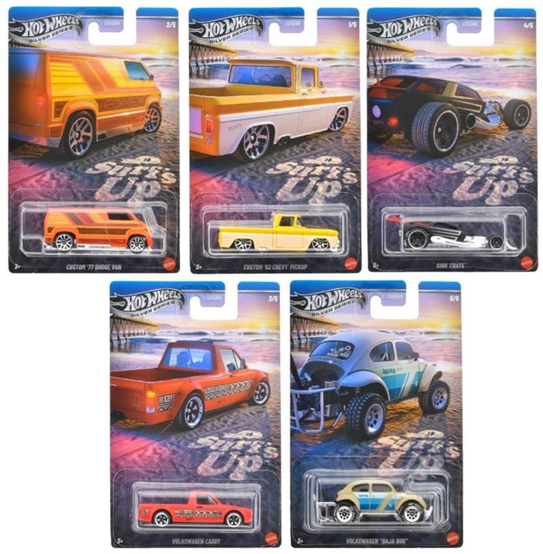 2025 HW オートモーティブ【SURF'S UP 5種セット】カスタム '77