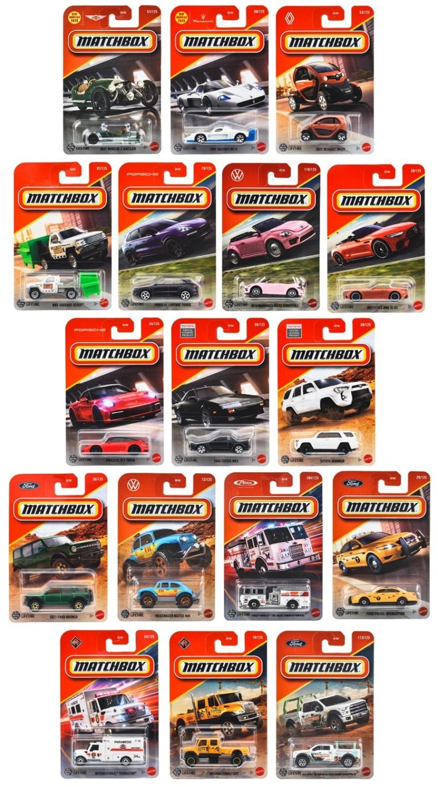 仮予約】PRE-ORDER 【MATCHBOX ベーシック 2025 