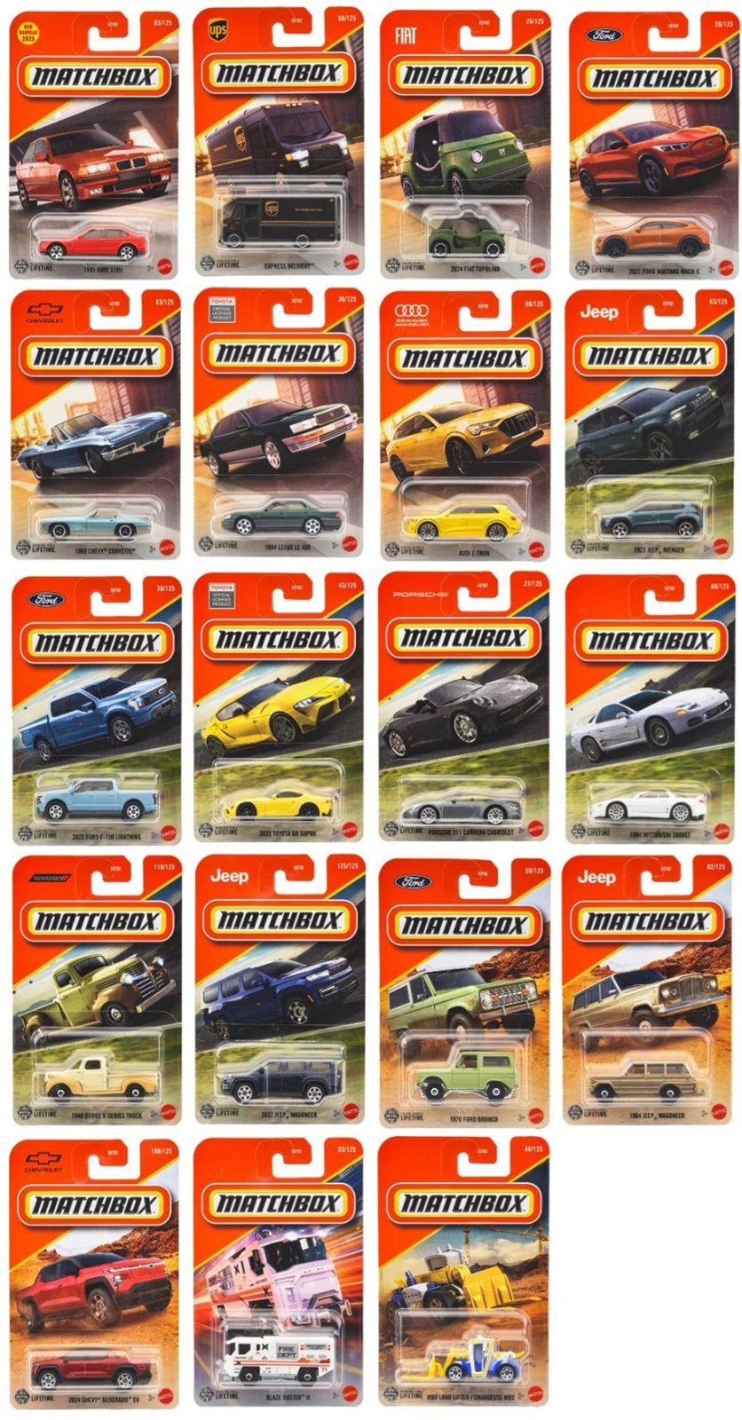 仮予約】PRE-ORDER 【MATCHBOX ベーシック 2025 