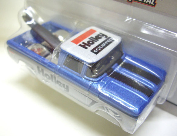 HOT WHEELS DELIVERY 【CUSTOM '62 CHEVY】 MET.BLUE-SILVER/RR
