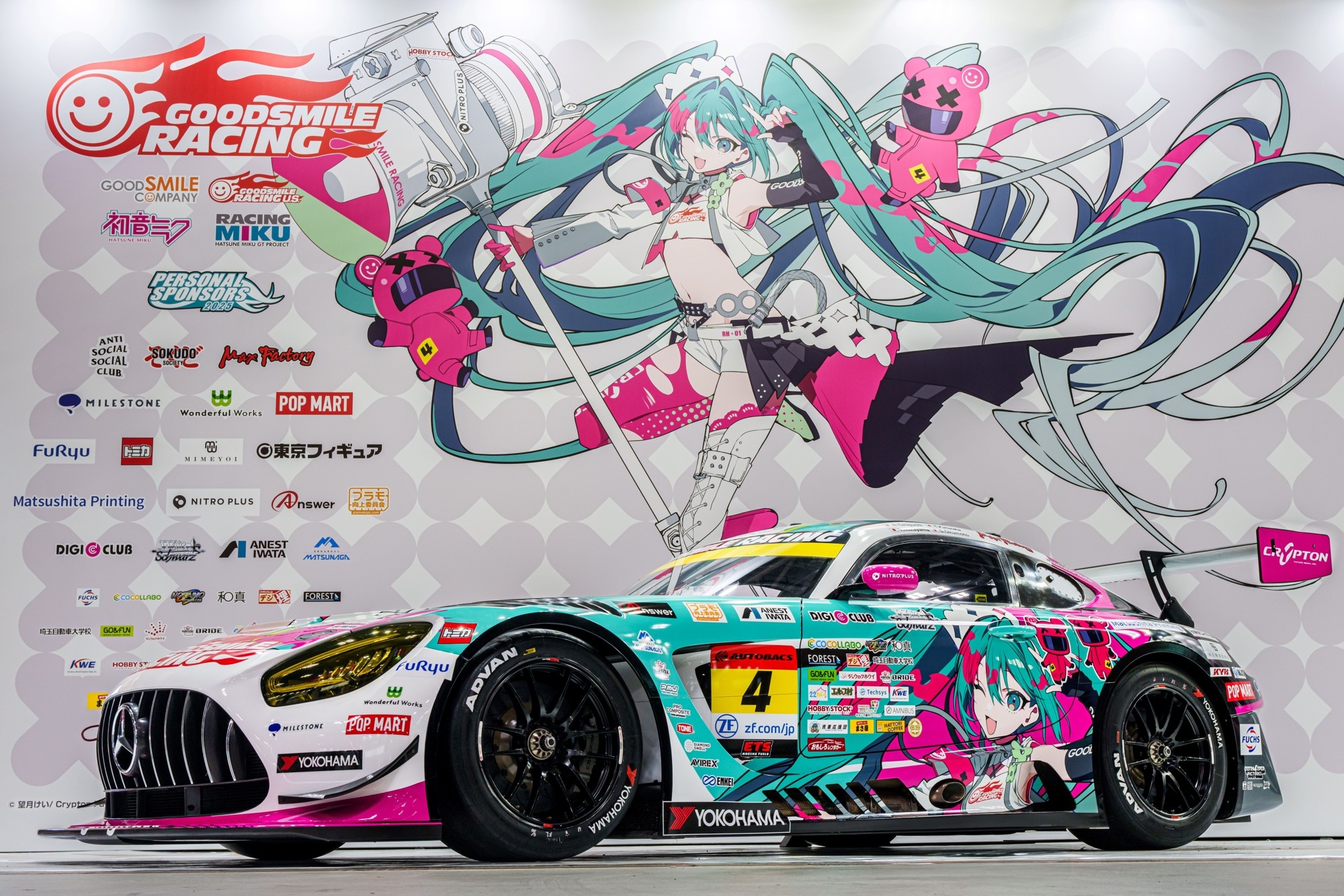 GiGOがGOODSMILE RACING & TeamUKYO 「初音ミクGTプロジェクト」の