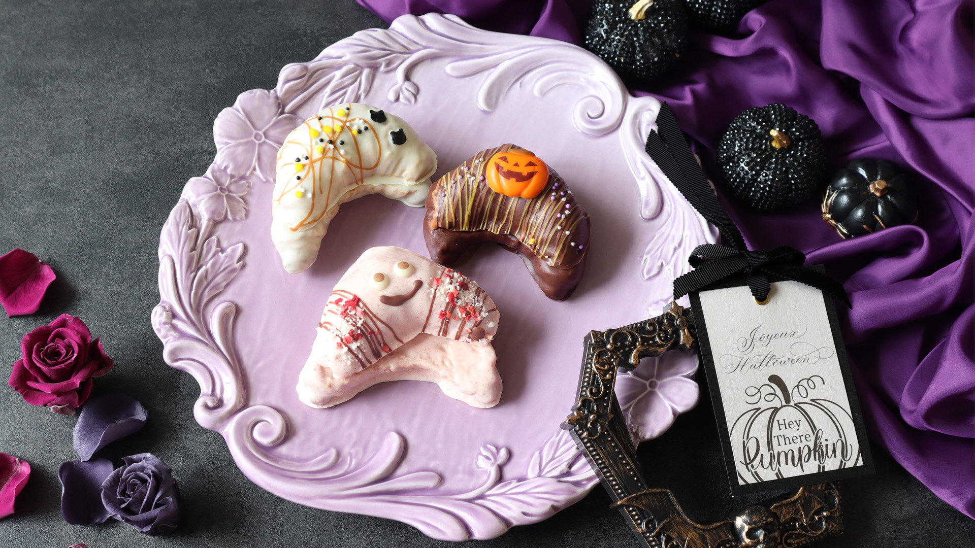 クロワッサンラスクで有名なCAFE OHZANのハロウィン限定商品 チョコ