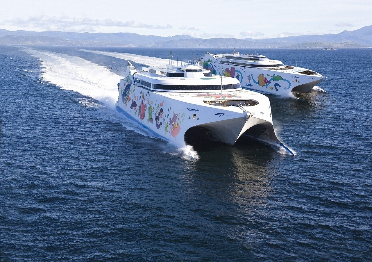 高速船「ナッチャンWorld」今年も津軽海峡に復活！ | 津軽海峡フェリー