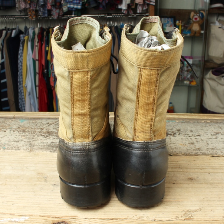 60s U.S.ARMY ジャングルブーツ 9R 27cm相当 米軍実物 NAM戦 カーキ