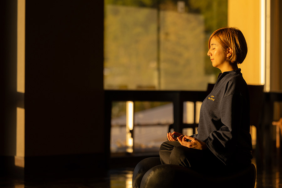 自分を解放する、特別なひととき リトリートチェアで瞑想体験をどうぞ