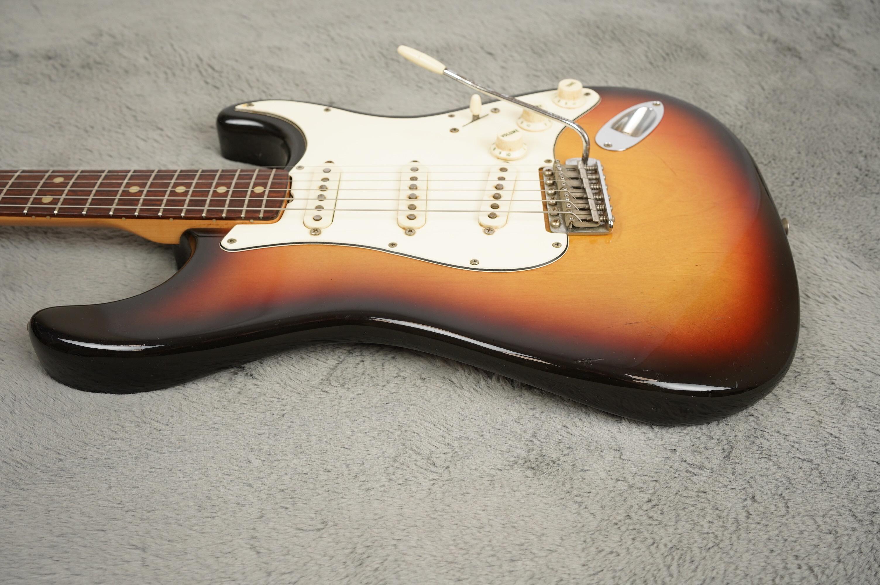 1970 Fender Stratocaster, Sunburst + OHSC – ATB Guitars