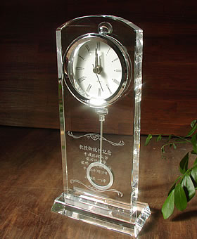 セレナ ペンドラムクロック / ガラスアート ギフト アトリエピジョン