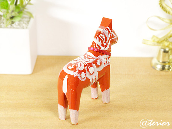 50％OFF 定価 3350円 北欧雑貨 アウトレット] ダーラナホース