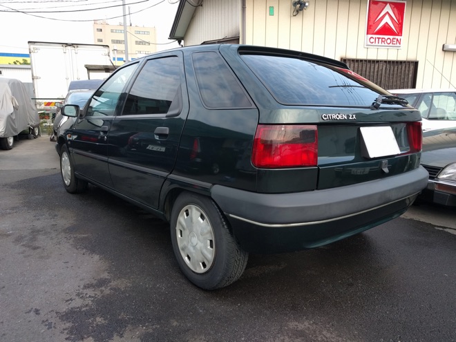 最近問い合わせ多し、シトロエンZXは代車からそのまま嫁入りに