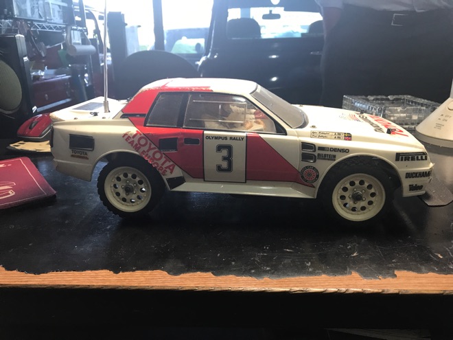 垂涎のラジコンネタ、トヨタ・セリカGrB ラリースペシャル、タミヤ