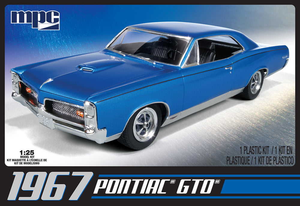 MPC 1967 Pontiac GTO 1:25 Scale Model Kit | Auto World Store