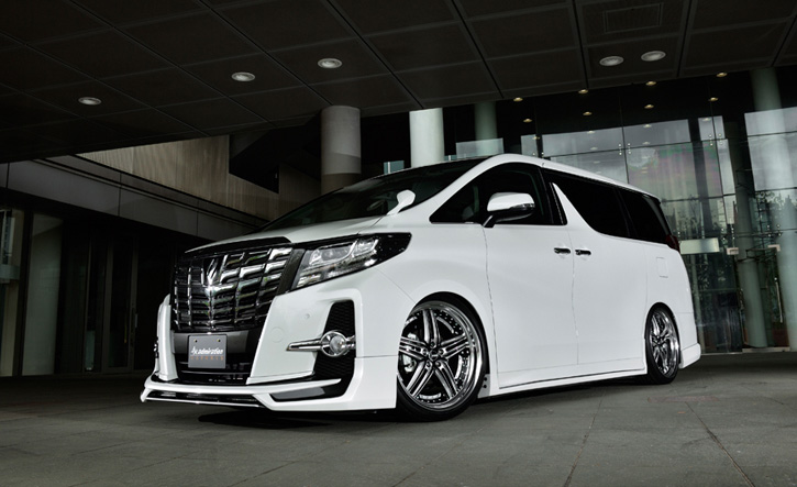 アルファード30系前期(S系グレード)用フロントハーフ アドミレイション