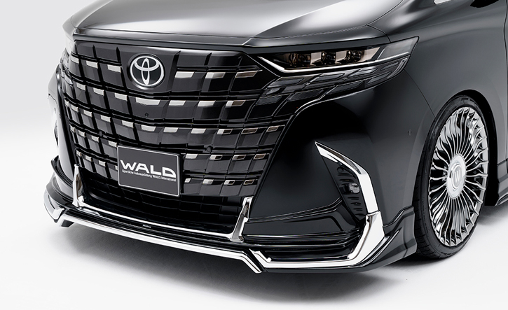 アルファード40系用フロントスポイラー WALD(ヴァルド)(SPORTS LINE