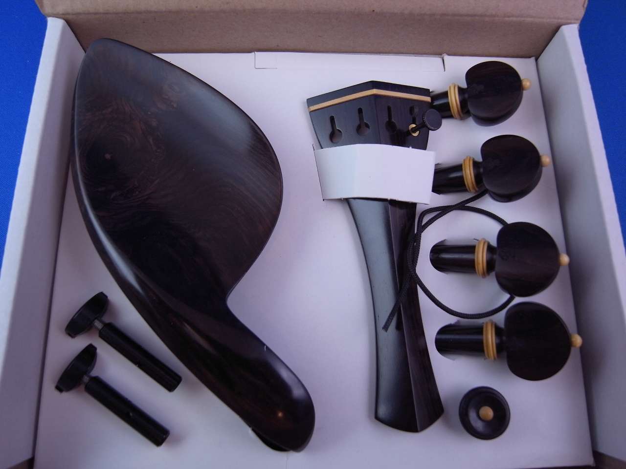 ボガーロ＆クレメンテ バイオリンフィッティング ブラックウッド材