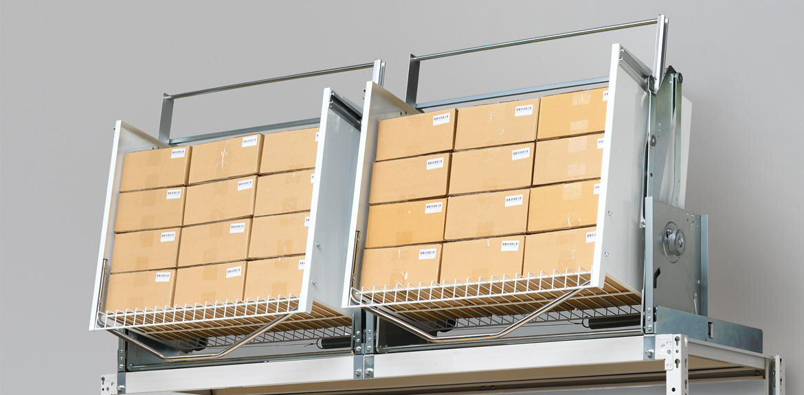 業務用昇降棚LF｜業務用設備｜商品紹介｜オークス株式会社