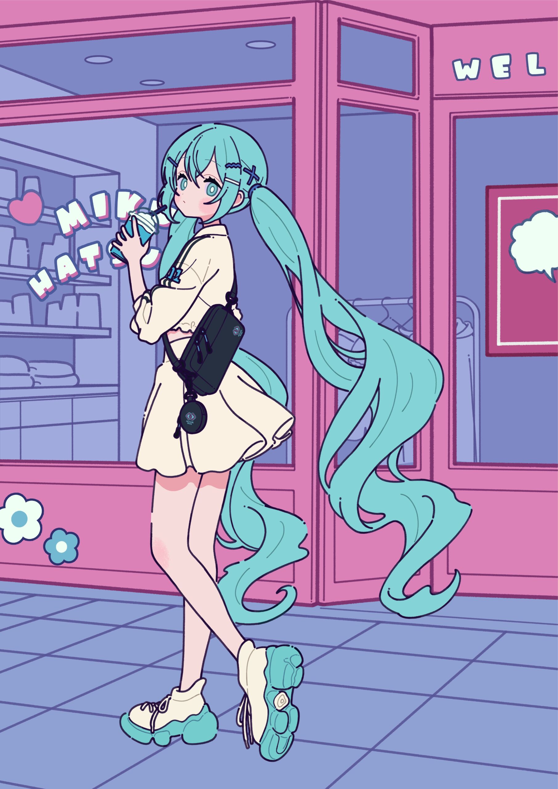 初音ミク」デザインの新作ショルダーバッグ 2種を発表！ - 株式会社