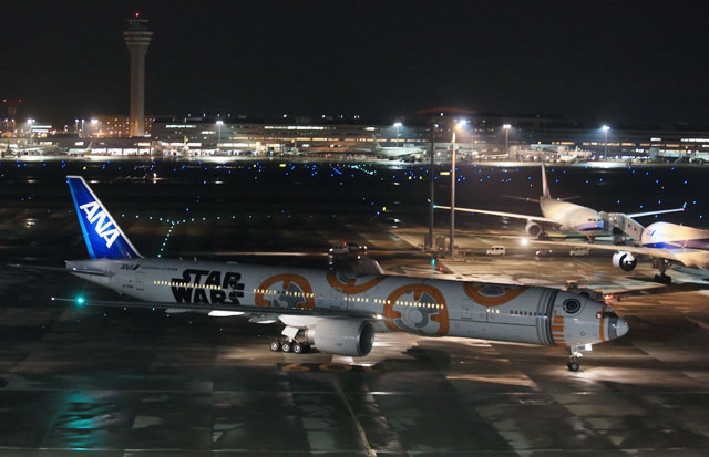 ANA、BB-8ジェット3月末退役へ 最終日は国内臨時便に