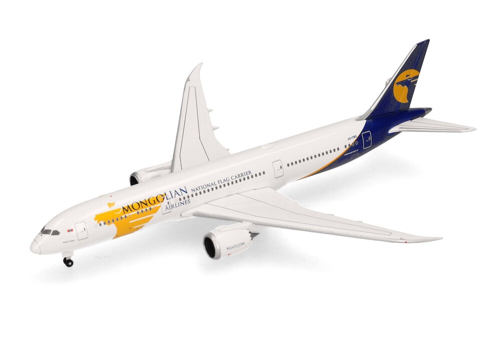 Herpa Wings 537629 Boeing 787-9 MIAT Mongolian JU-1789