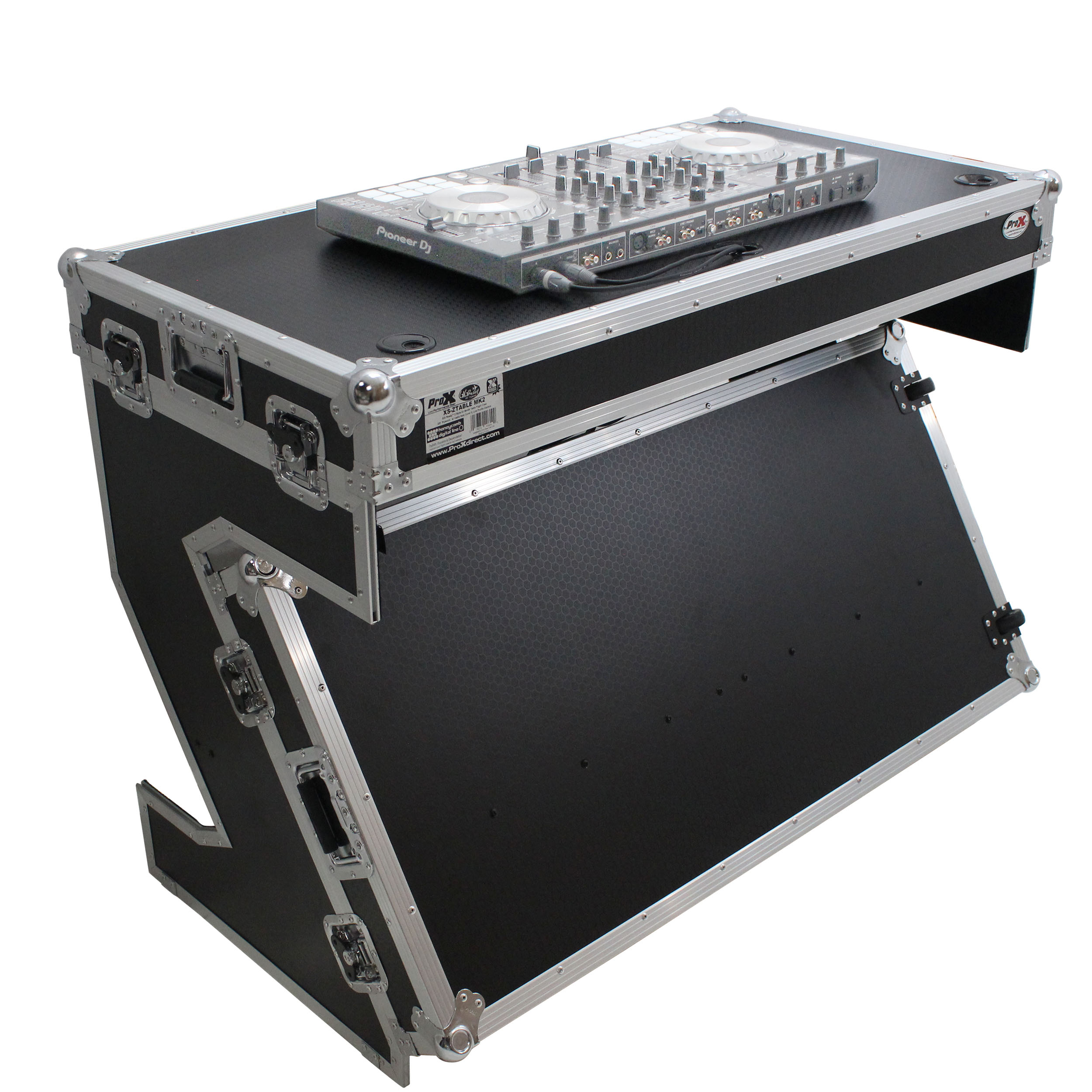 ProX XS-ZTABLEMK2 Z-Table Folding DJ Table Workstation