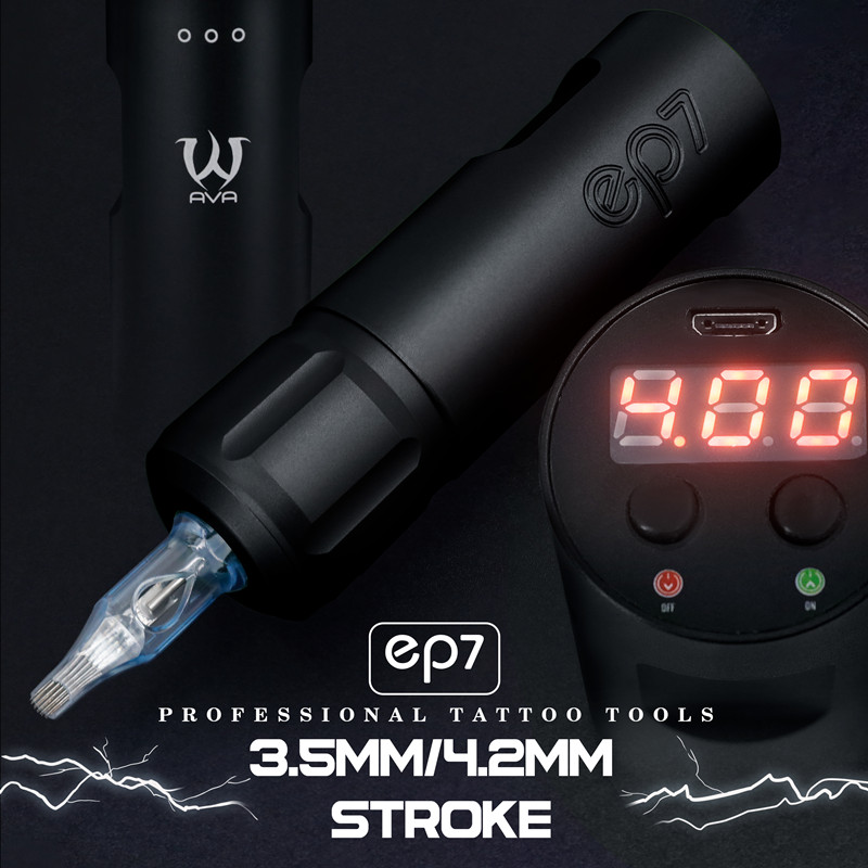 AVA PREMIUM WIRELESS TATTOO GT PEN EP7 BLACK [EP703] - $299.00