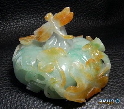 天然翡翠(ひすい)翡翠彫刻置物 飾り物 | 天然石パワーストーン専門店 awjp