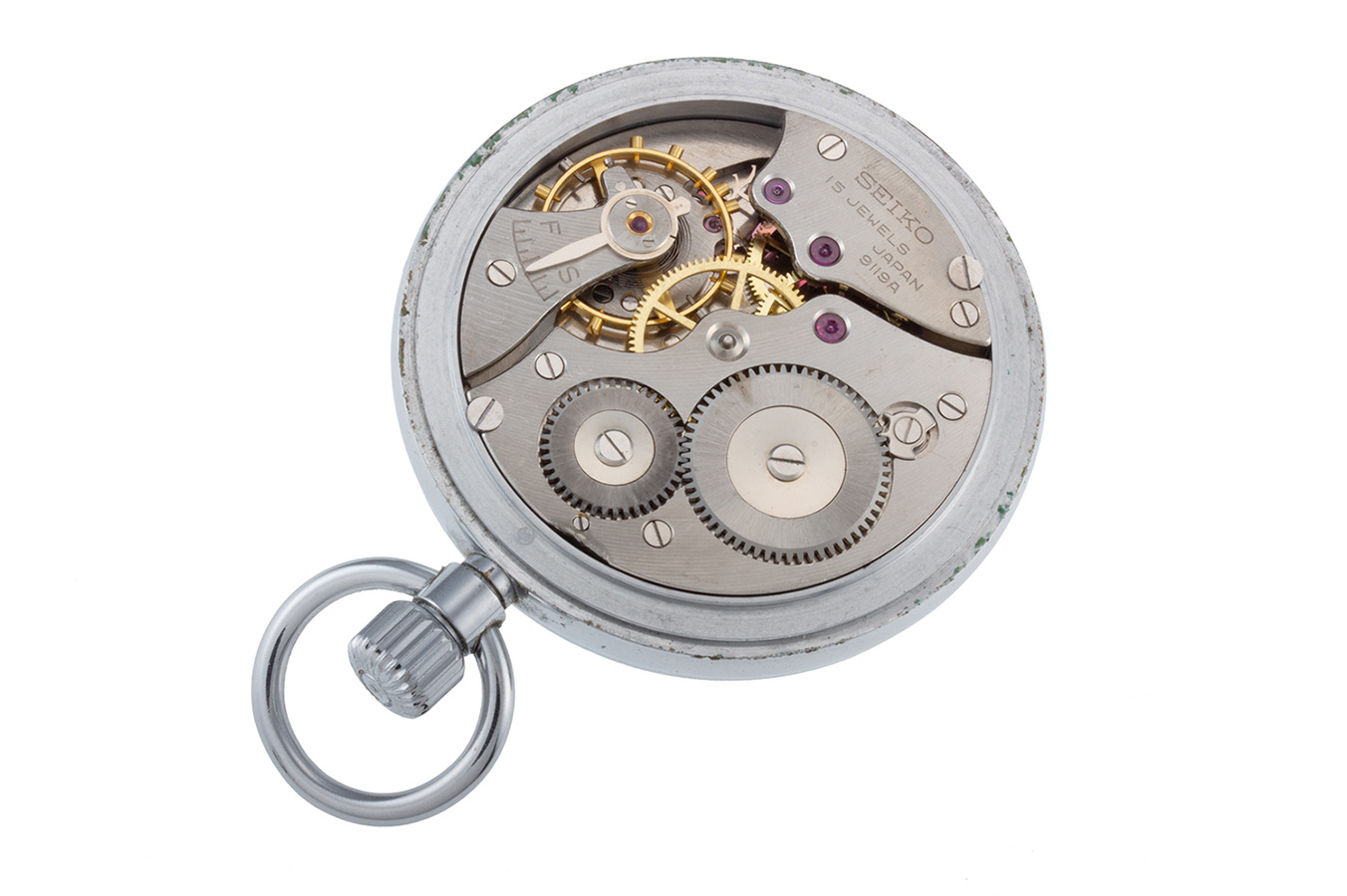 セイコー 鉄道時計 懐中時計 19セイコー 9119-0020 | アルファオメガ