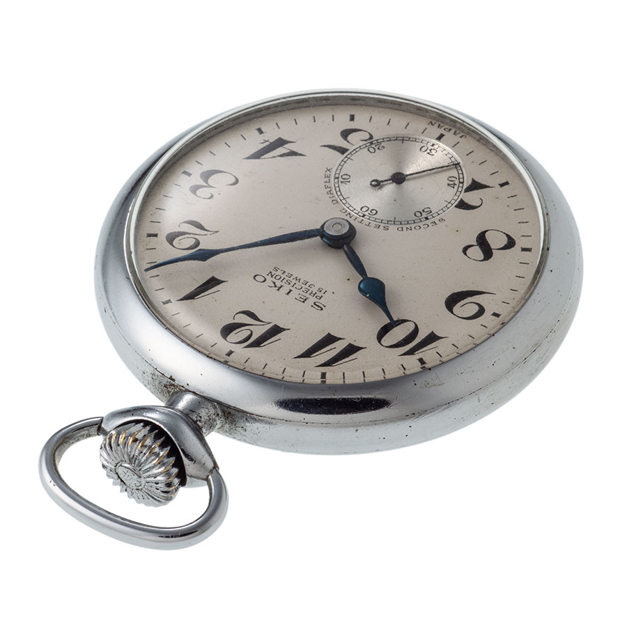 セイコー プレシジョン 19セイコー 鉄道時計 懐中時計 | アルファ