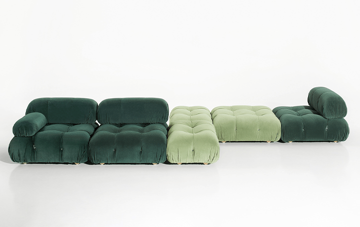 B&B Italia Tokyo、マリオ・ベリーニがデザインした ソファ