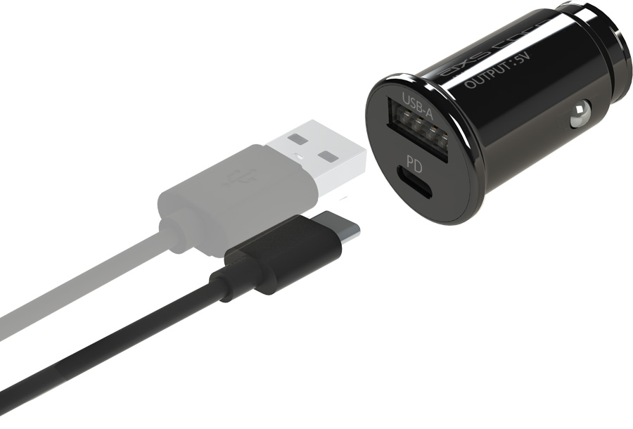 コンパクトDC充電器PD+QC＆ケーブルC/C （X-309） | 株式会社アークス